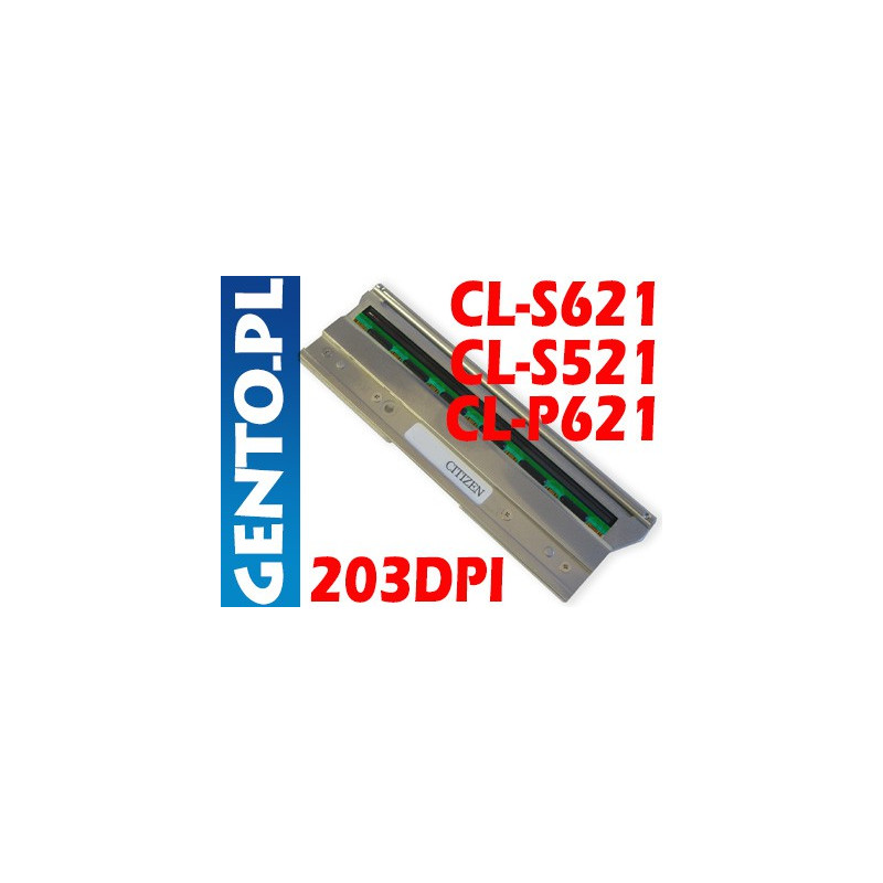 Głowica 203dpi do Citizen CL-S621, CL-S521, CL-P621 Cl-S621 II Głowica 203dpi do Citizen CL-S621, CL-S521, CL-P621 Cl-S621 II