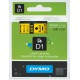 Etykiety, taśma DYMO D1 9mm - S0720730 (40918) taśma żółta, nadruk czarny