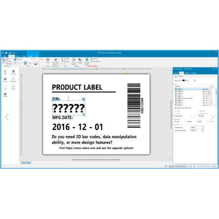 ZebraDesigner Pro v3 P1109127 - KURIER od 15zł!