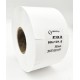 Przywieszka plastikowa 58x101, 500szt, biała, bez kleju, termotransferowa, F03 HDPE