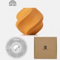 BambuLab PLA Wood 1kg, drewniany, żółta ochra (ochre yellow), szpula