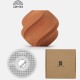 Filament BambuLab PLA Wood 1kg, drewniany, brązowa glina (clay brown), szpula