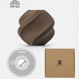 BambuLab PLA Wood 1kg, drewniany, czarny orzech (black walnut), szpula