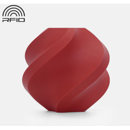 Bambu Lab PLA Matte, 1kg, kolor: ciemny czerwony