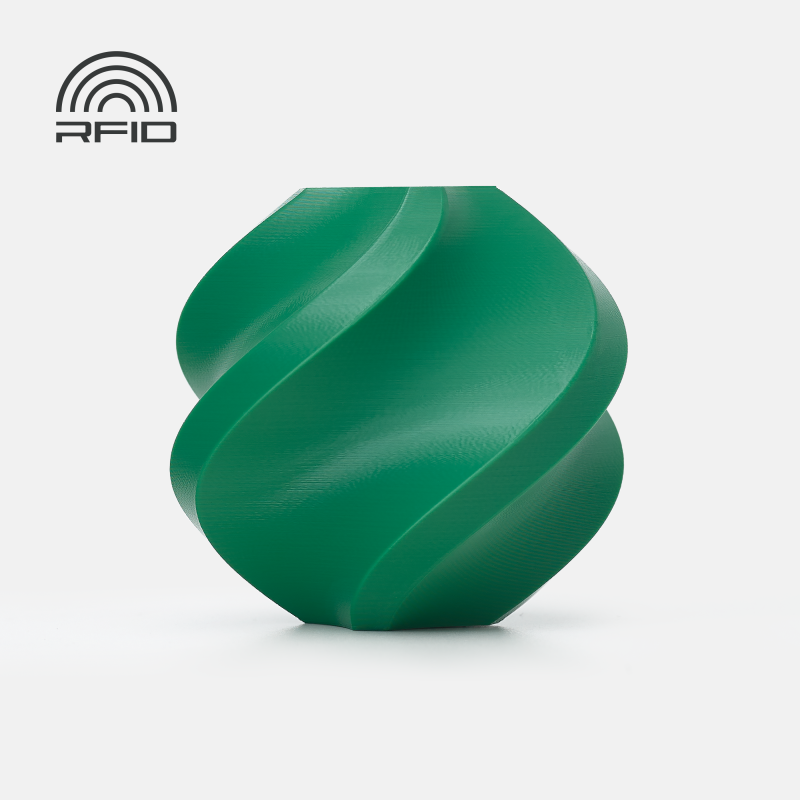Bambu Lab PLA Basic, 1kg, kolor:  zielony ciemny jemioła (Mistletoe Green)