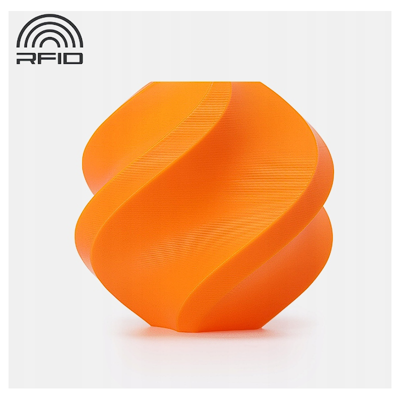 Bambu Lab PLA Basic, 1kg, kolor:  dyniowy pomarańcz (pumpkin orange)