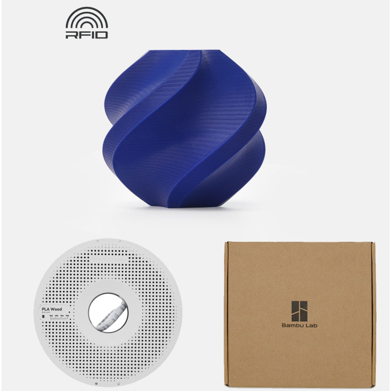 Bambu Lab PETG HF, 1kg, kolor: niebieski (blue) ze szpulą