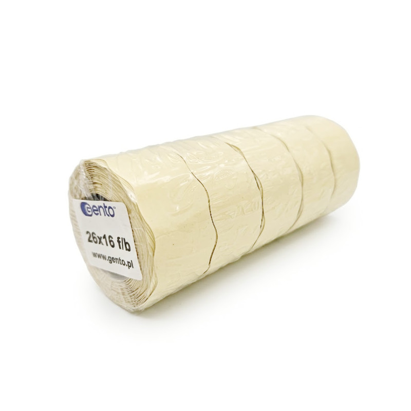 Metki 26x16 białe sato judo